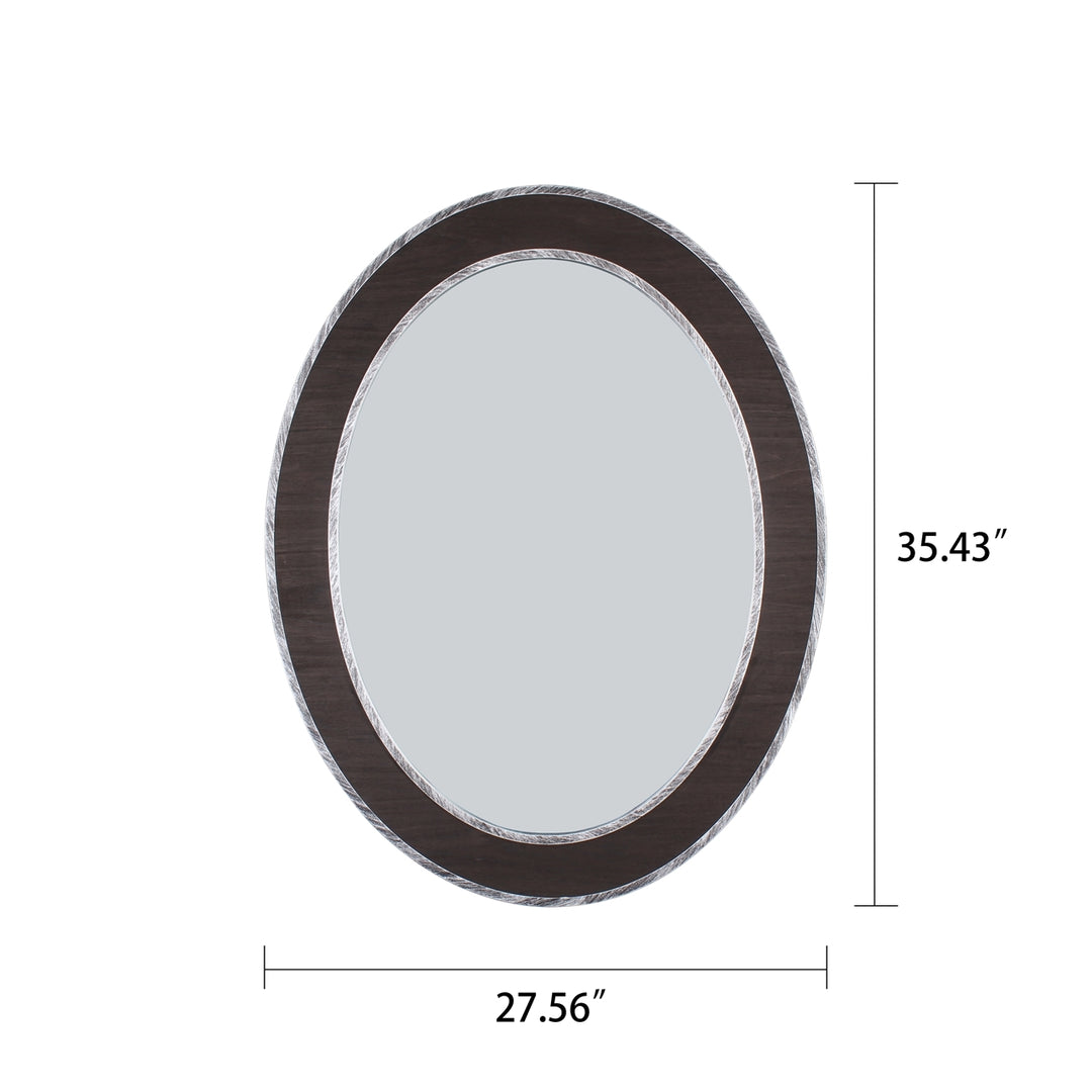 CH8M808BW35-VOV Framed Mirror