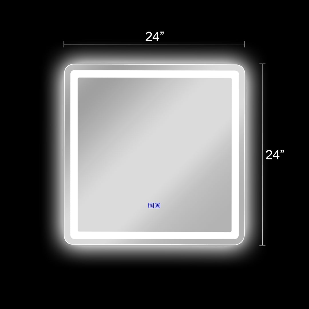 CH9M002BL24-SQR LED Mirror