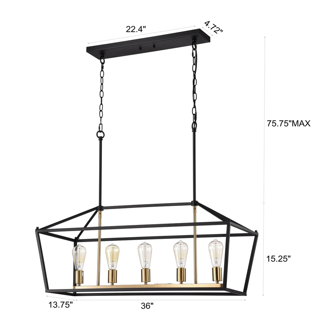 CH2D010BK36-IL5 Island Pendant