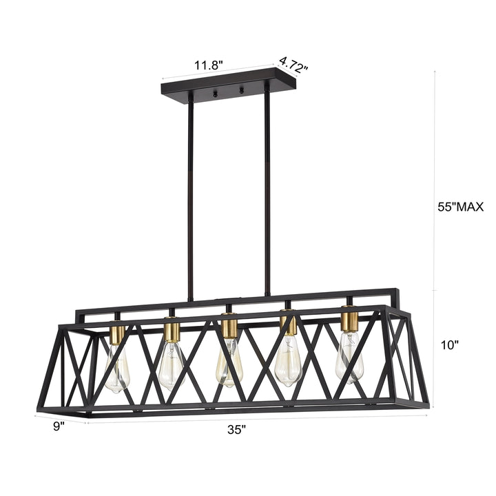 CH2D011BK35-IL5 Island Pendant