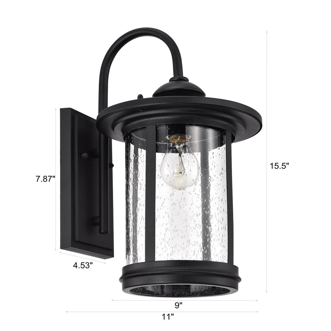 CH22026BK16-OD1 Outdoor Wall Sconce