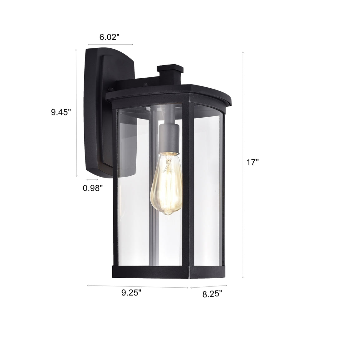 CH2S206BK17-OD1 Outdoor Wall Sconce