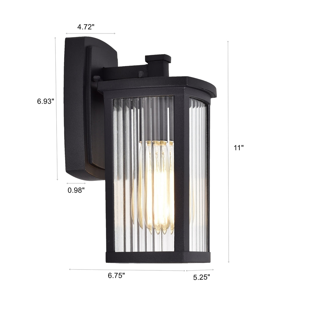 CH2S207BK11-OD1 Outdoor Wall Sconce