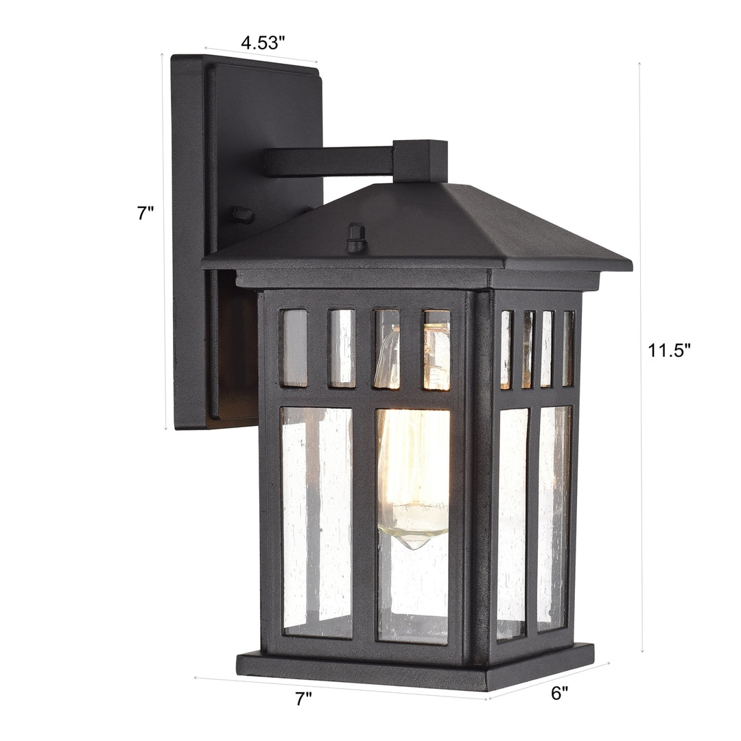 CH2S208BK12-OD1 Outdoor Wall Sconce