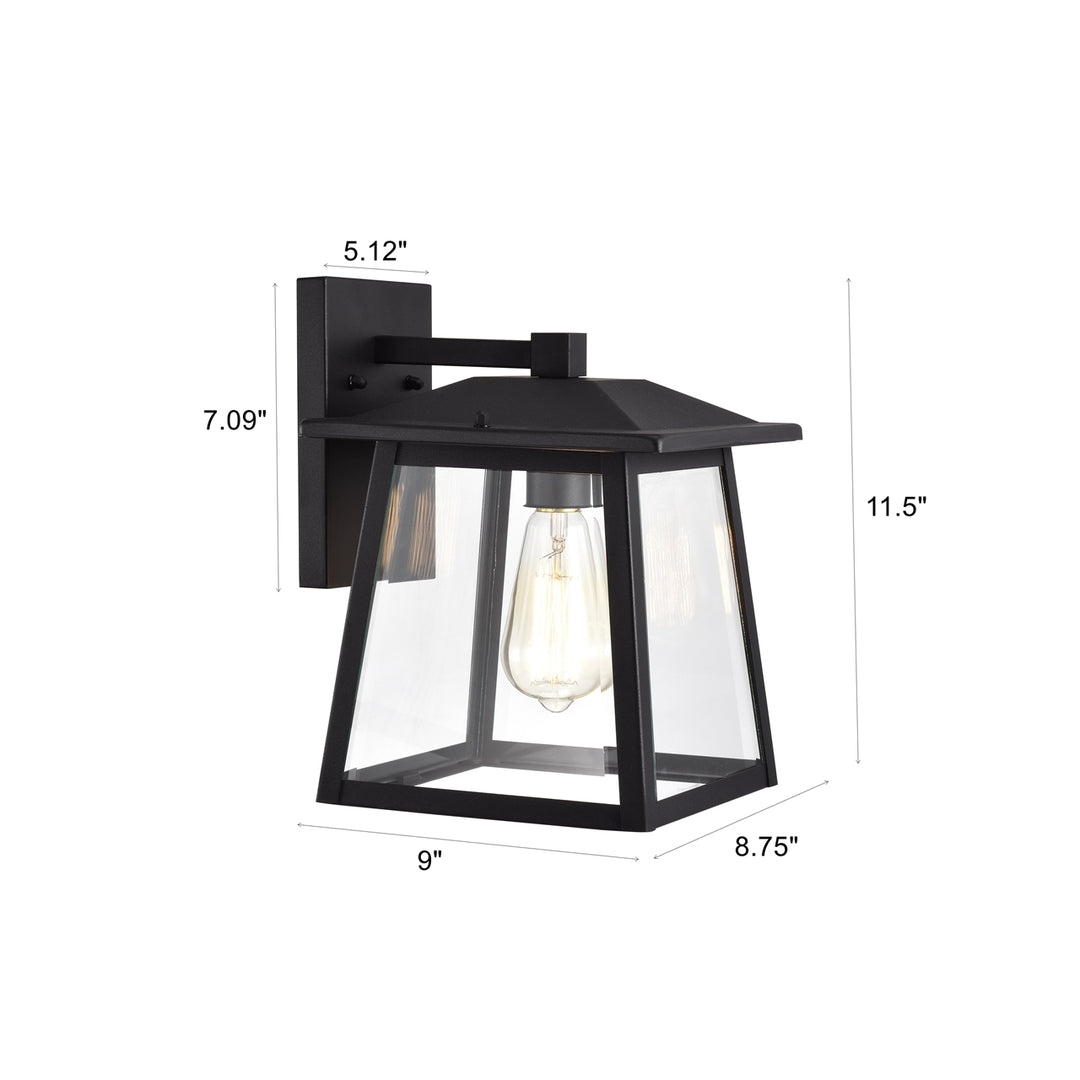 CH2S220BK12-OD1 Outdoor Wall Sconce