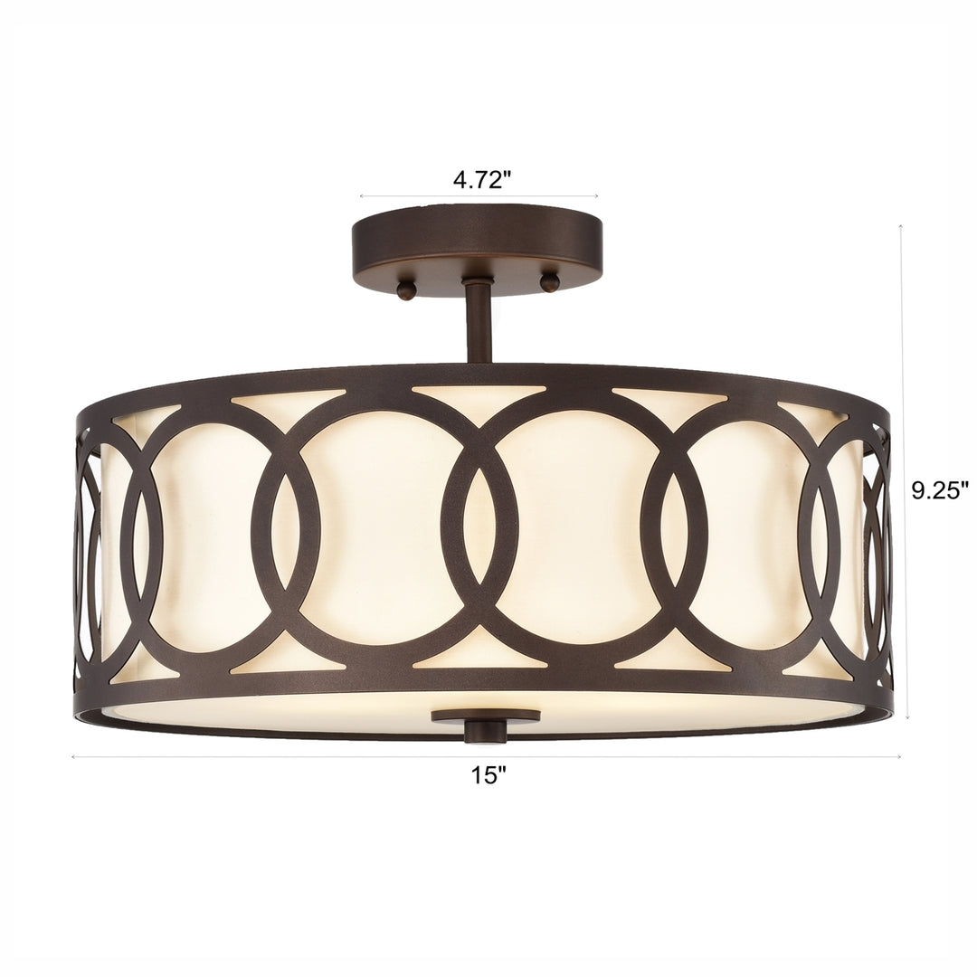 CH2S415RB15-SF3 Semi-flush Ceiling Fixture