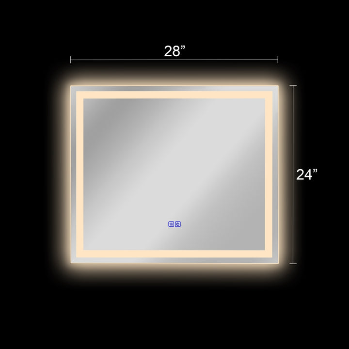 CH9M001BW28-LRT LED Mirror