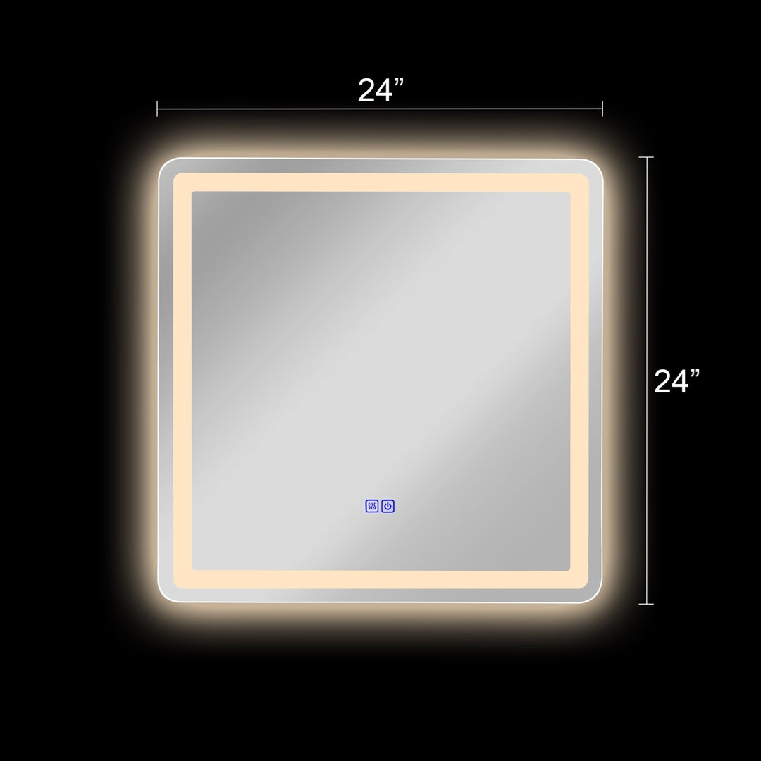 CH9M002BW24-LSQ LED Mirror