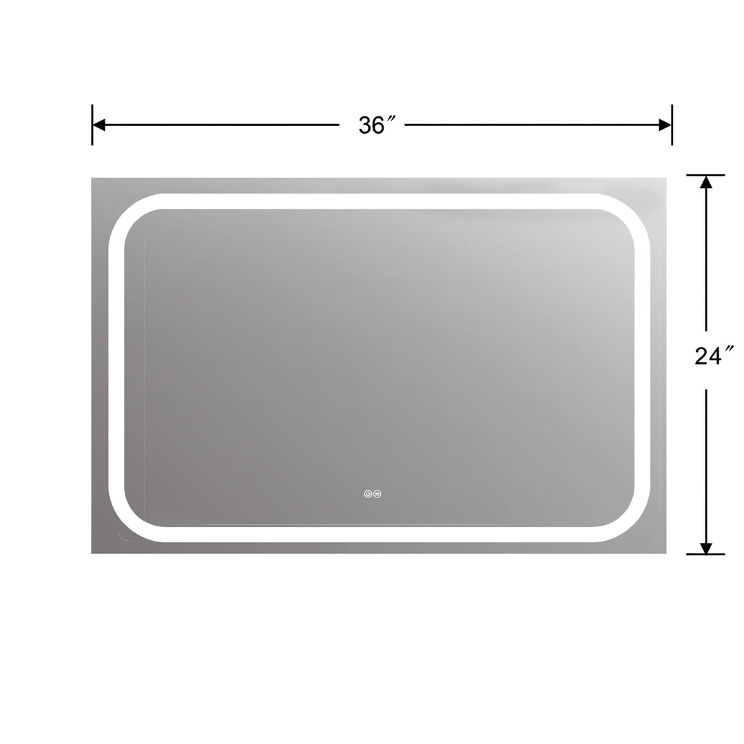 CH9M004BW36-LRT LED Mirror