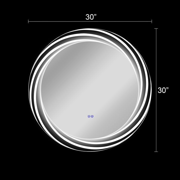 CH9M058BD30-LRD LED Mirror