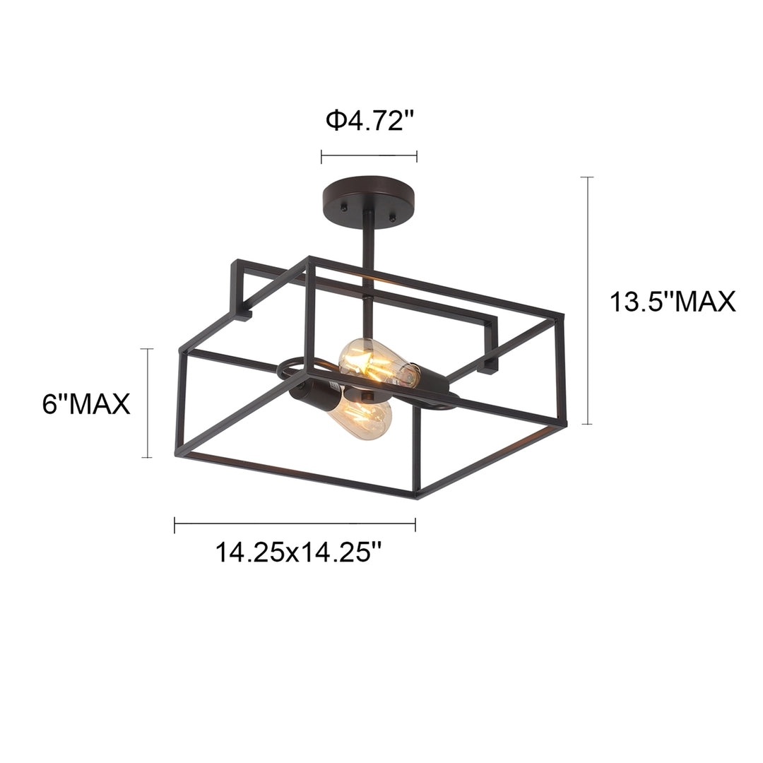 CH6H410BK14-SF2 Semi-flush Ceiling Fixture