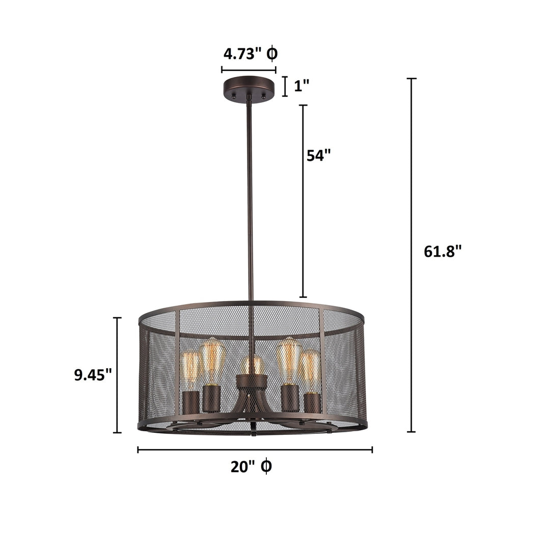 CH2D065RB20-SF5 Semi-flush Ceiling Fixture