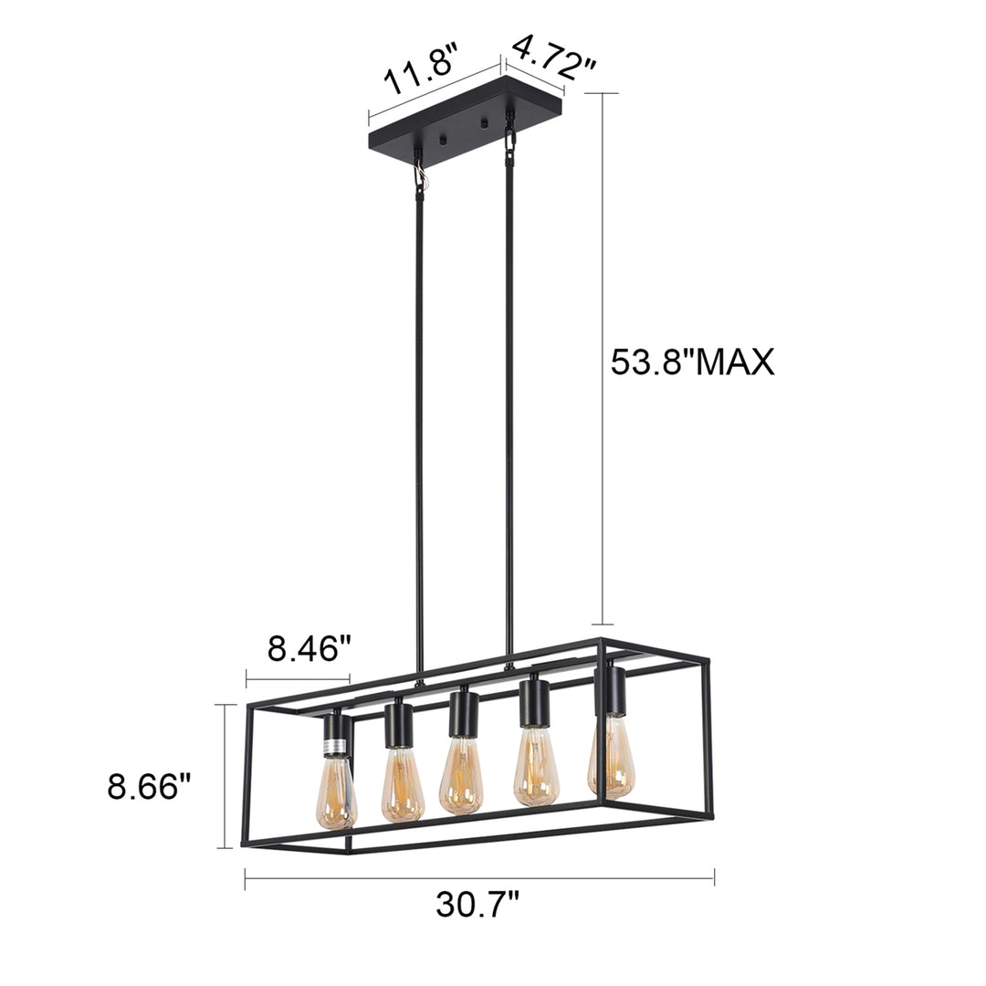 CH6D801BK33-DP5 Large Pendant