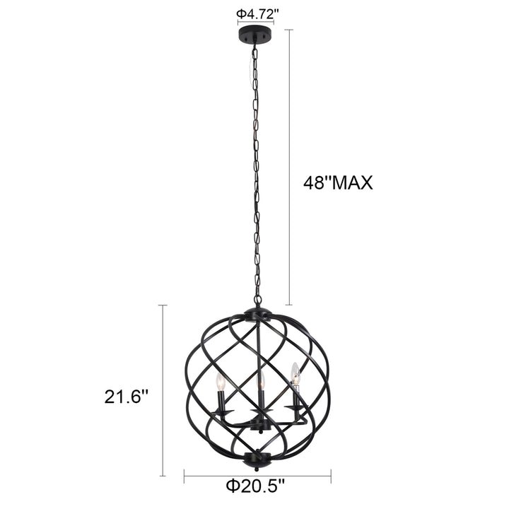 CH6H807BK19-UP3 Inverted Pendant