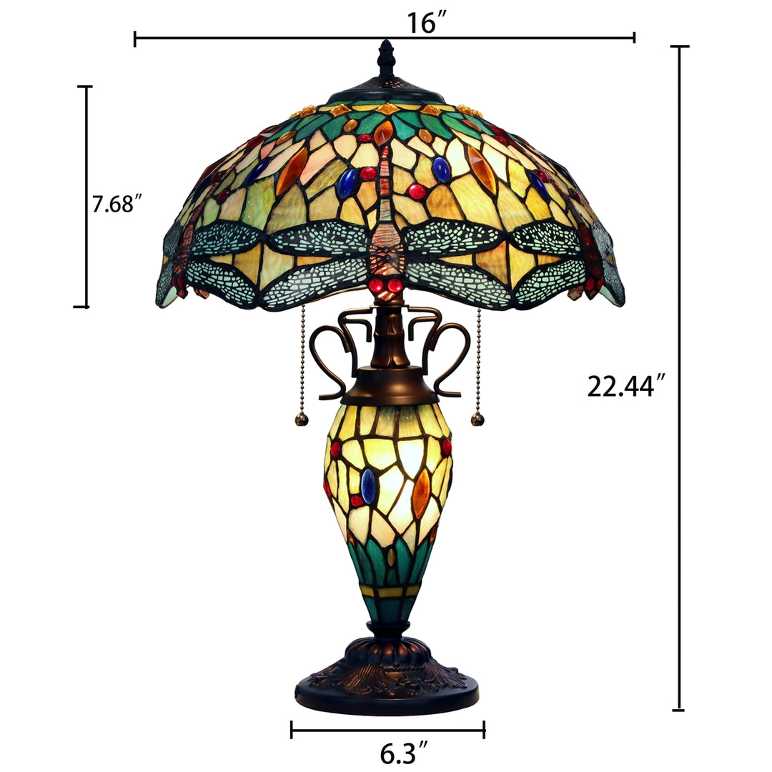 CH3T471GD16-DT3 Double Lit Table Lamp