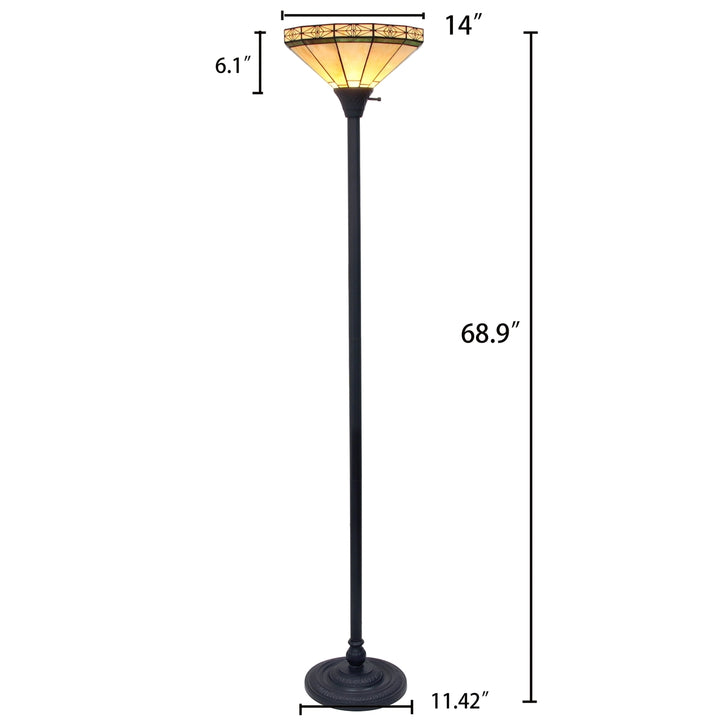 CH31315MI14-TF1 Torchiere Floor Lamp