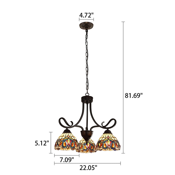 CH3T353BV22-DD3 Mini Chandelier