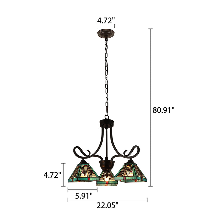 CH3T359BM22-DD3 Mini Chandelier