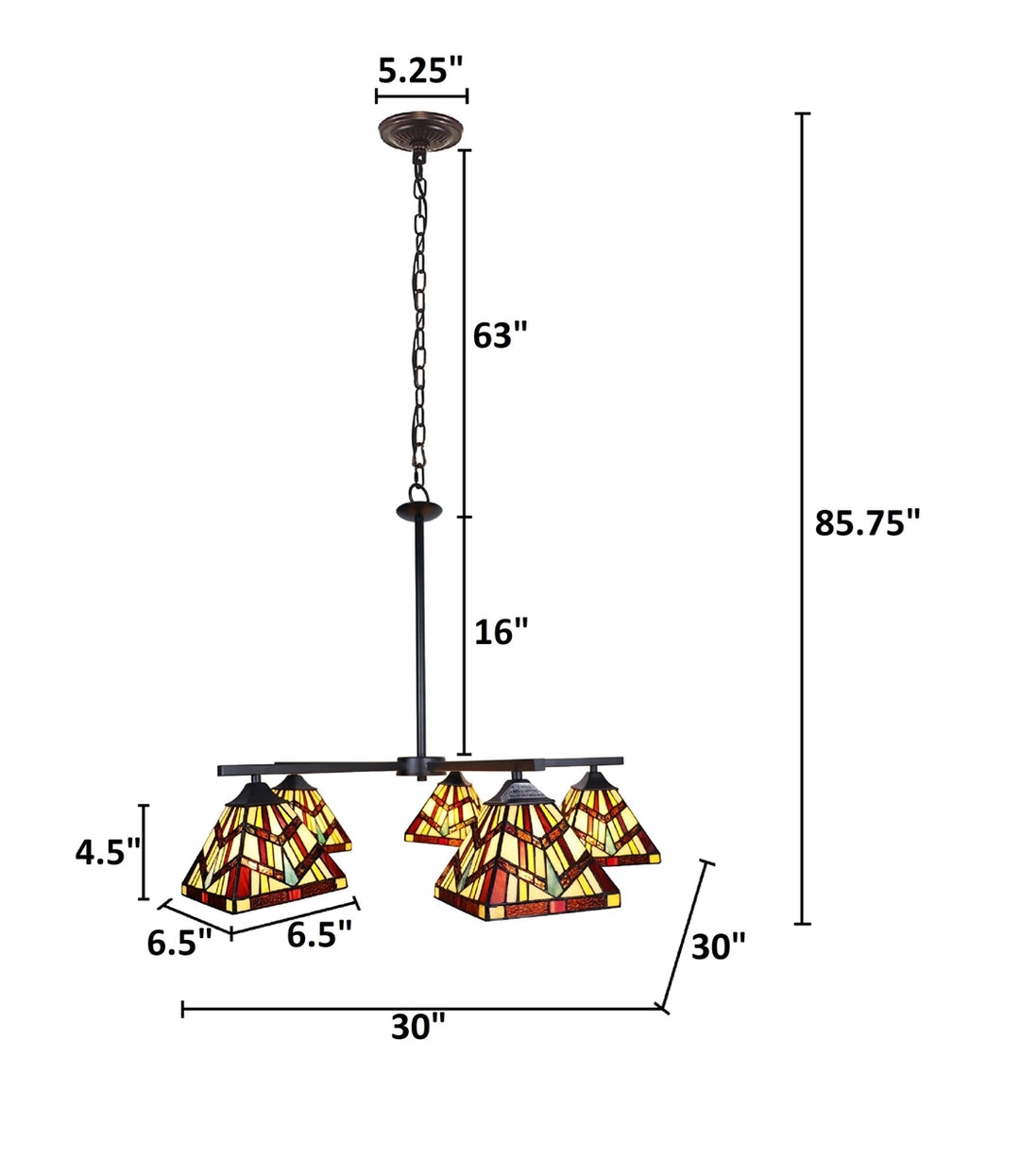 CH3T523BM30-EE5 Large Chandelier