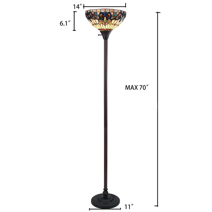 CH3T353BV14-TF1 Torchiere Floor Lamp