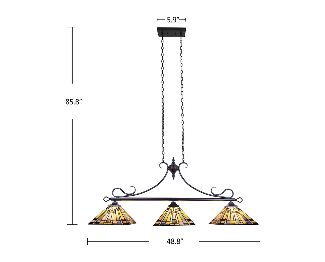 CH33293MS47-IL3 Island Pendant