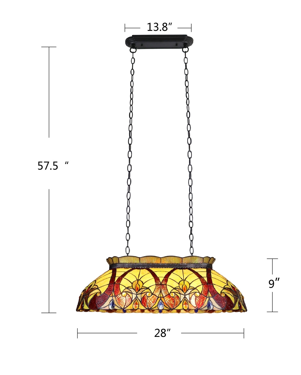 CH38632AV28-IL3 Island Pendant