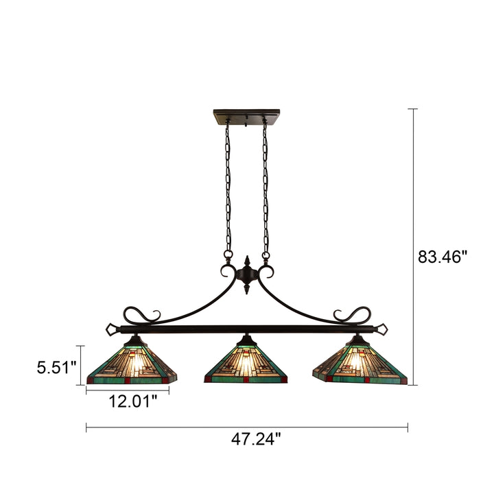 CH3T359BM47-IL3 Island Pendant