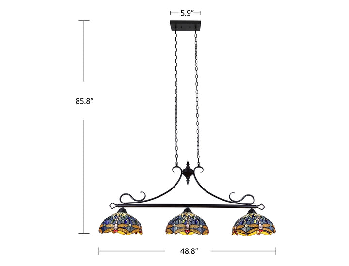 CH3T524BD47-IL3 Island Pendant