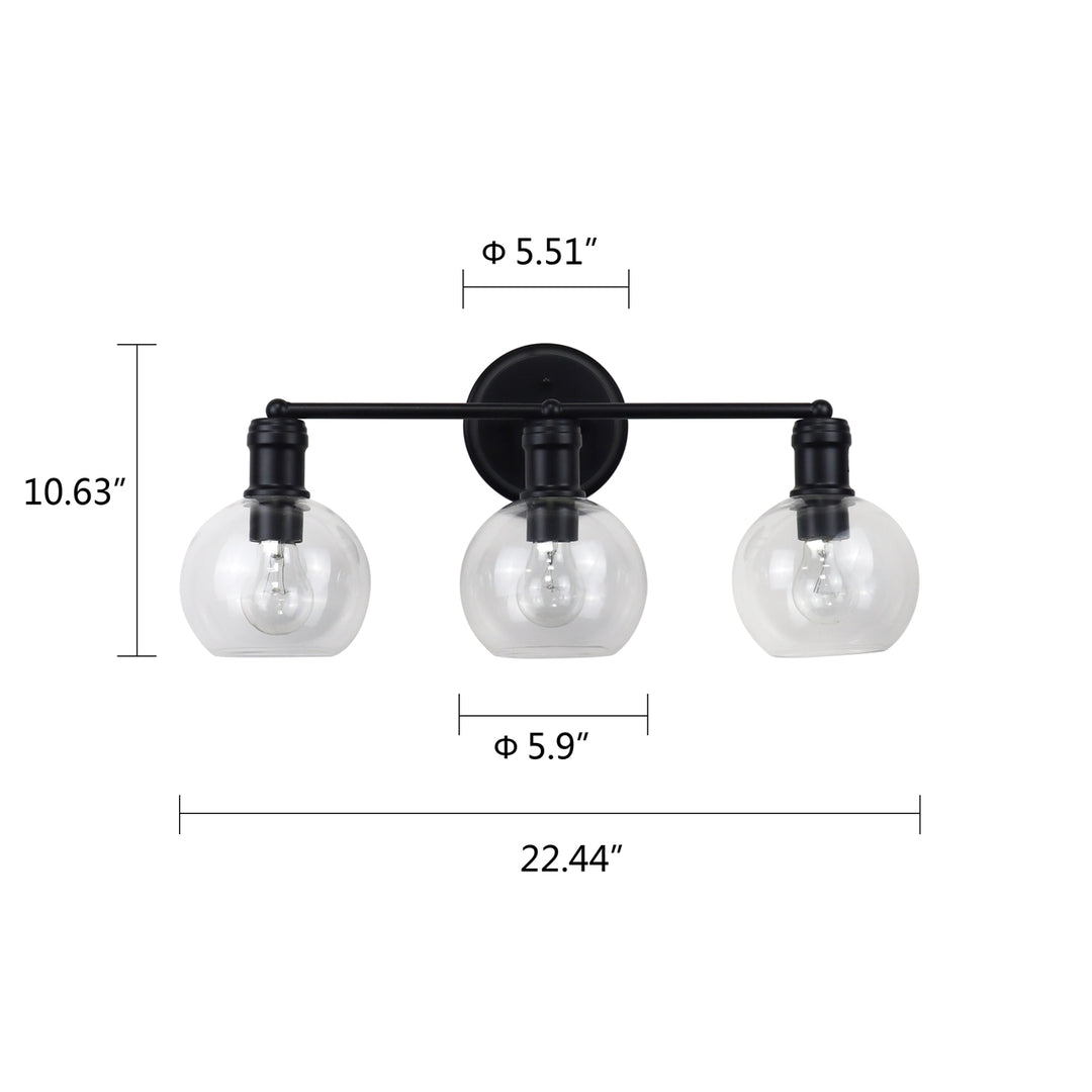 CH6S001BK22-BL3 Bath Vanity Fixture