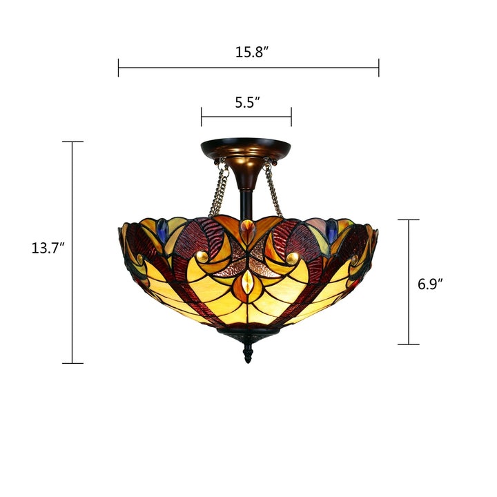 CH38632AV16-UF2 Semi-Flush Ceiling Fixture