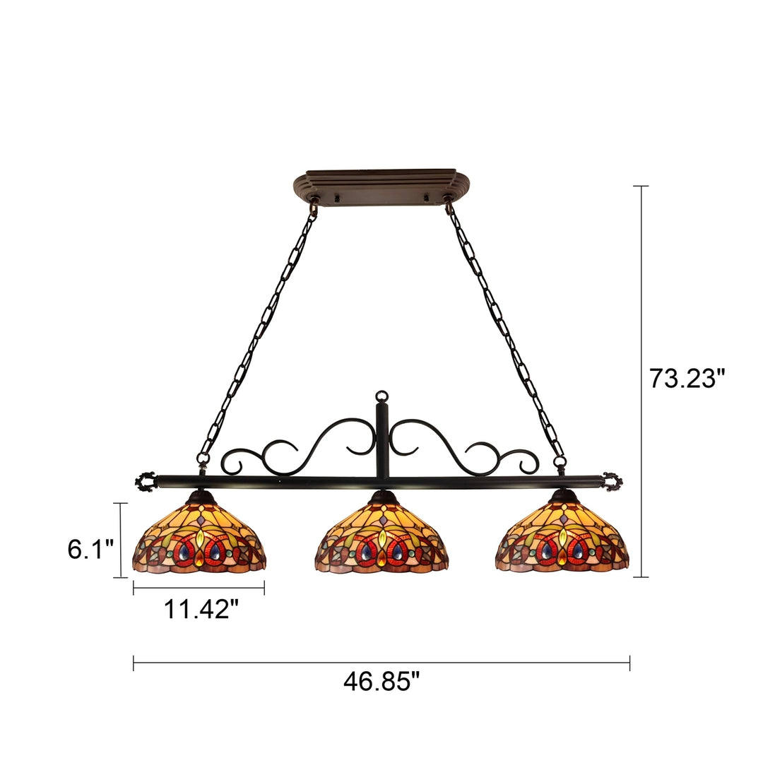 CH33353VR45-IL3 Island Pendant