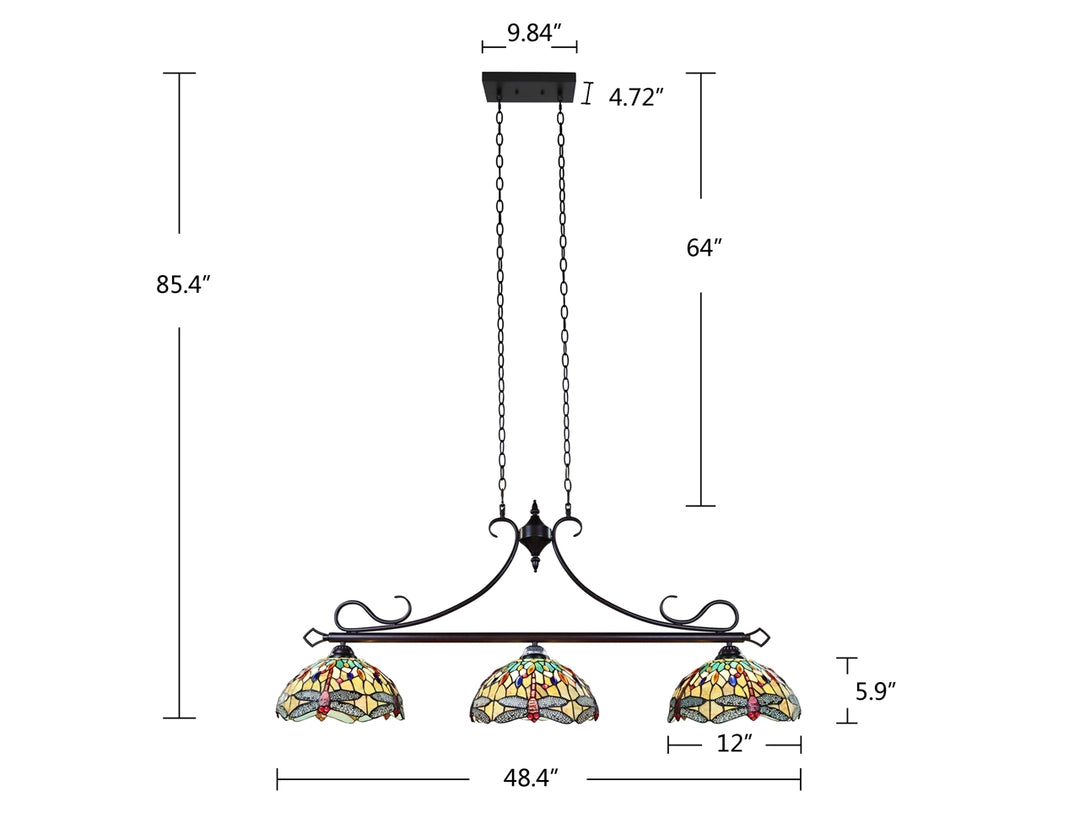 CH3T471GD48-IL3 Island Pendant