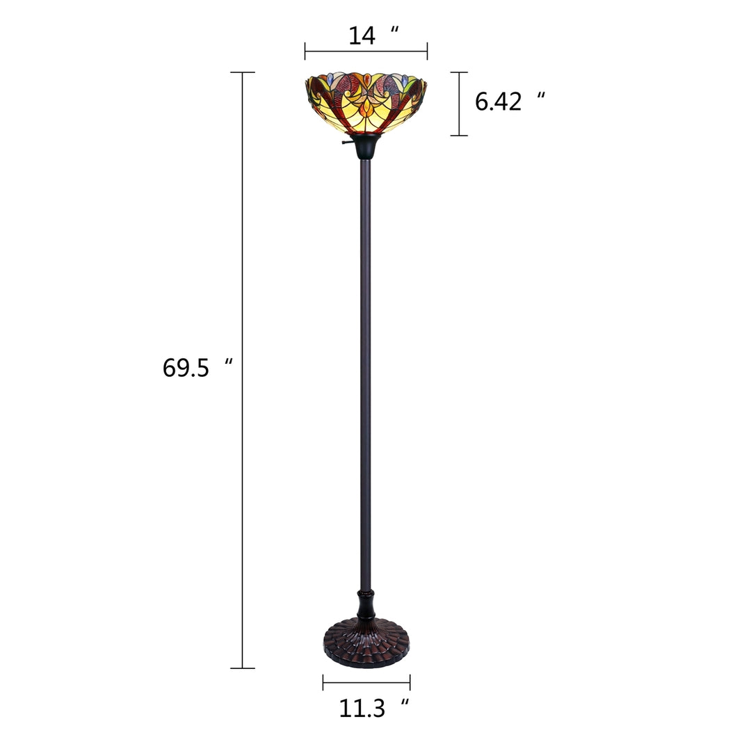 CH38632AV14-TF1 Torchiere Floor Lamp