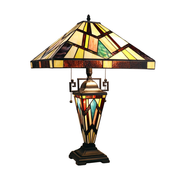 CH3T523BM16-DT3 Double Lit Table Lamp