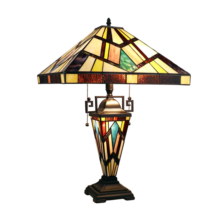 CH3T523BM16-DT3 Double Lit Table Lamp