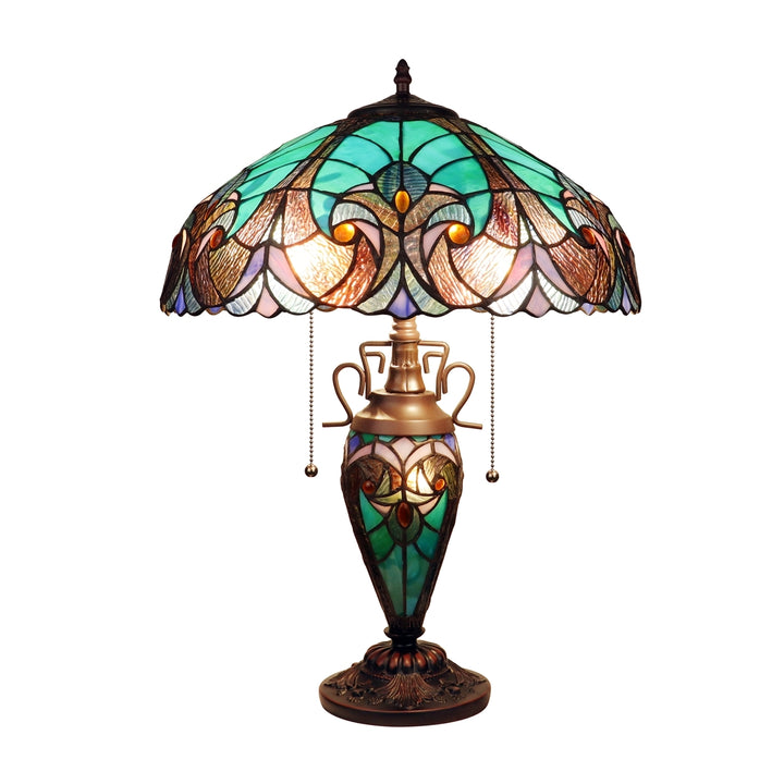 CH16780VG16-DT3 Double Lit Table Lamp