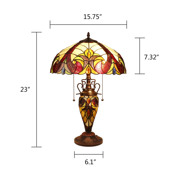 CH38632AV16-DT3 Double Lit Table Lamp