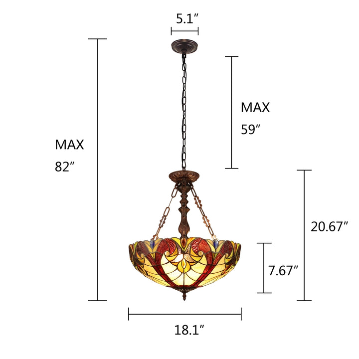 CH38632AV18-UP2 Inverted Pendant