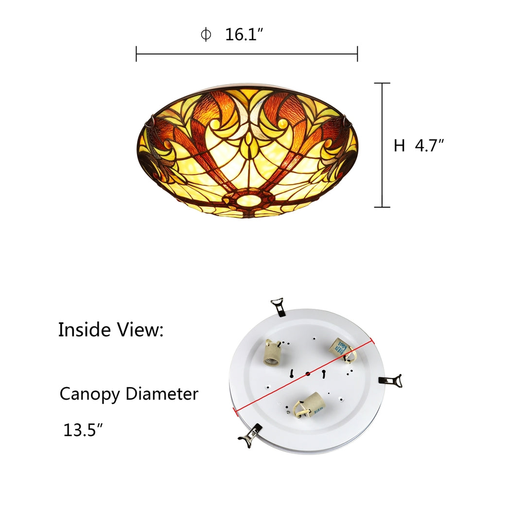 CH18780VI16-CF3 Flushmount