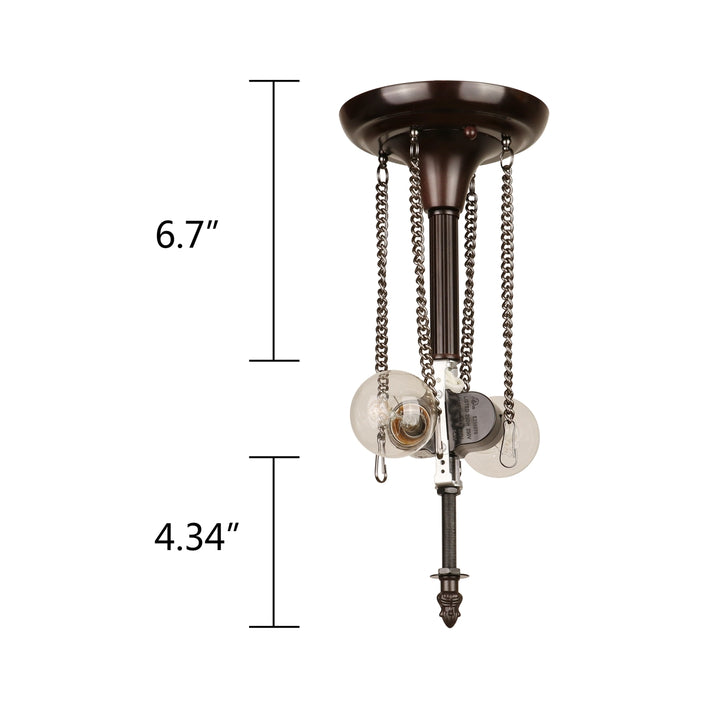 CH18780VI16-UF2 Semi-flush Ceiling Fixture