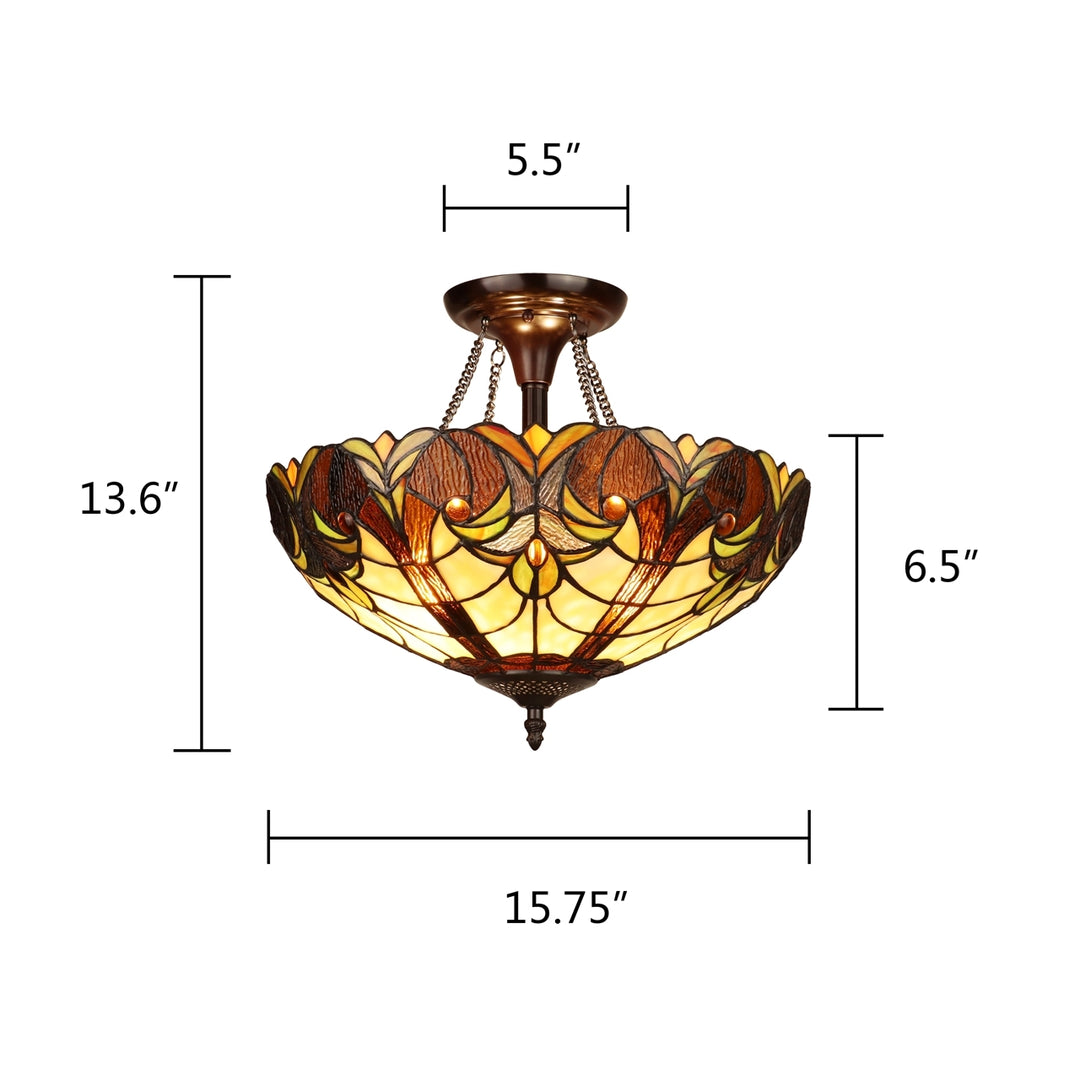 CH18780VI16-UF2 Semi-flush Ceiling Fixture