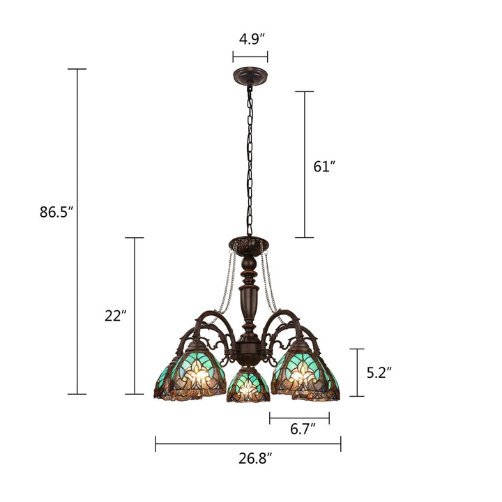 CH18780VG27-DC5 Large Chandelier