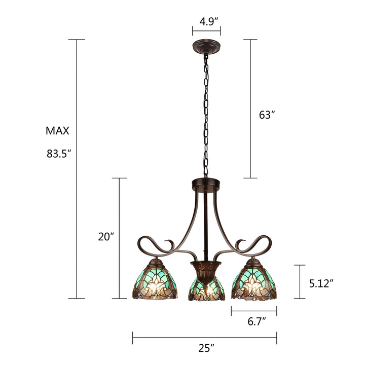 CH18780VG25-DD3 Mini Chandelier