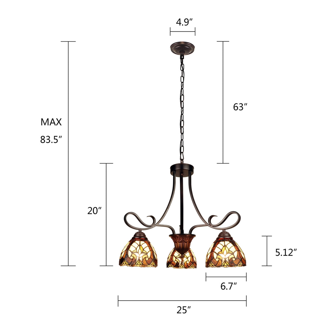 CH18780VI25-DD3 Mini Chandelier