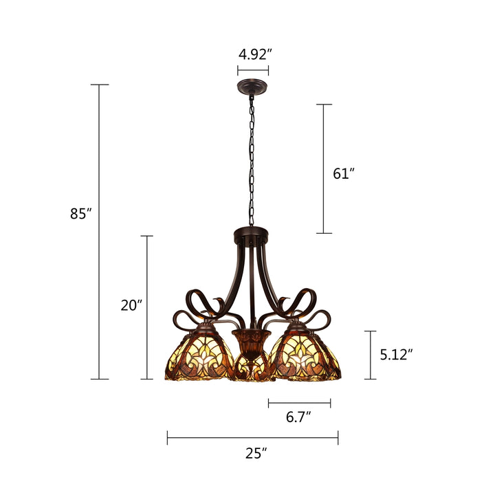 CH18780VI25-DD5 Large Chandelier