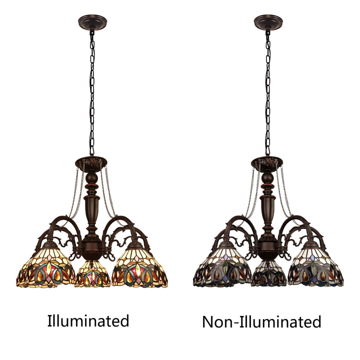 CH3T353BV27-DC5 Large Chandelier