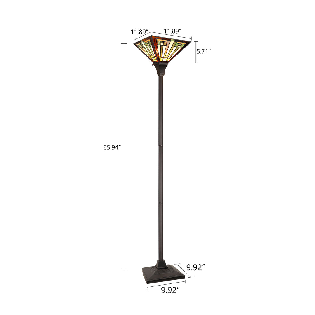 CH3T118AM12-TF1 Torchiere Floor Lamp
