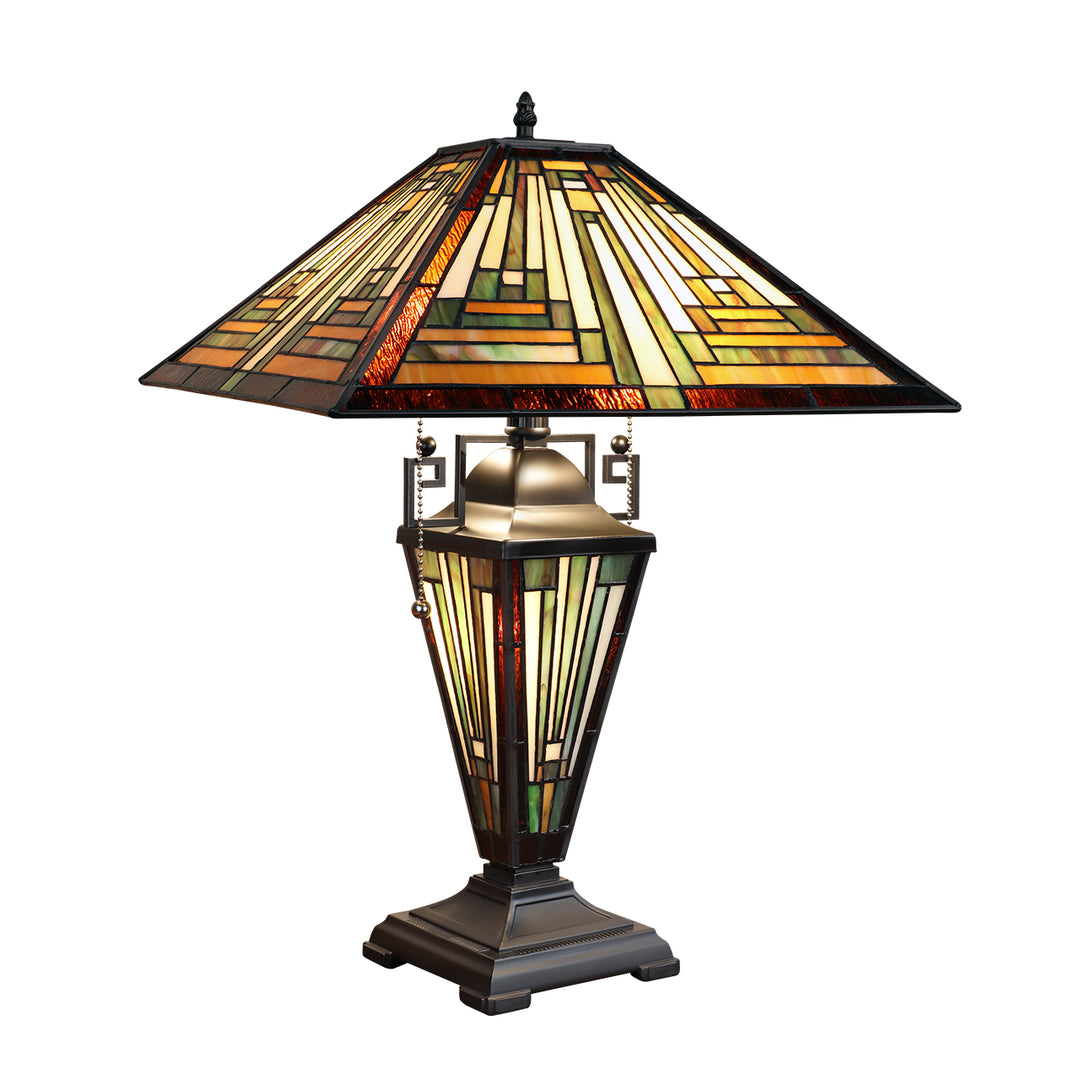 CH3T118AM16-DT3 Double Lit Table Lamp