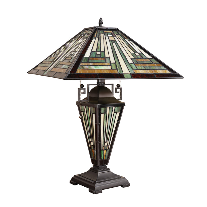 CH3T118AM16-DT3 Double Lit Table Lamp