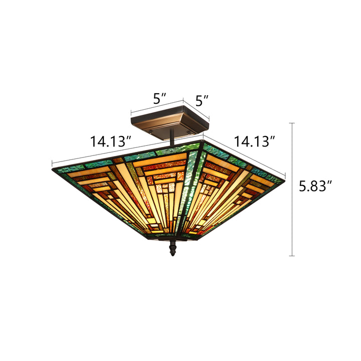 CH3T118GM14-UF2 Semi-Flush Ceiling Pendant